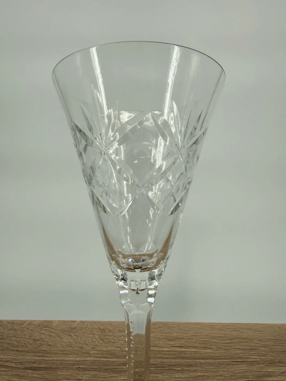 Seneca Stratford Cut Crystal Water Goblet 8.25